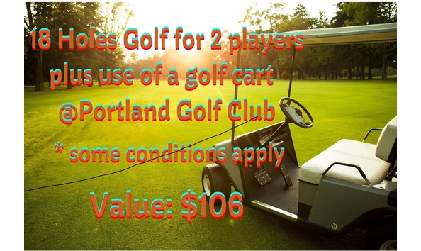 Big image 18 holes golf for 2 players plus use of golf cart  portland golf club some conditions apply  1 