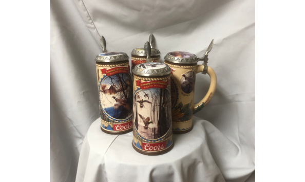 Big image coors duck mugs w lids