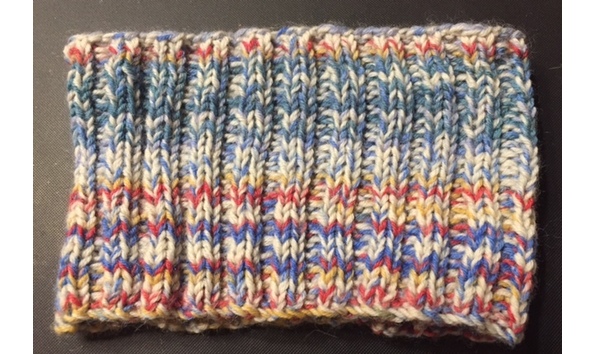 Big image sock yarn ear warmer