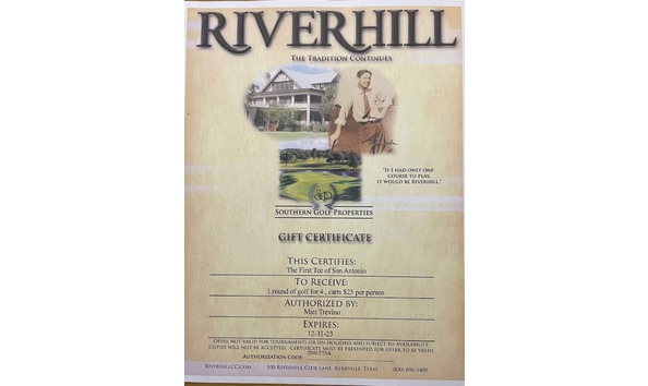 Big image riverhills gc certificate