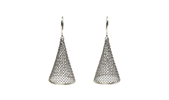 Big image j104 lee  j   3 d mesh earrings