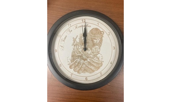 Big image jesus clock