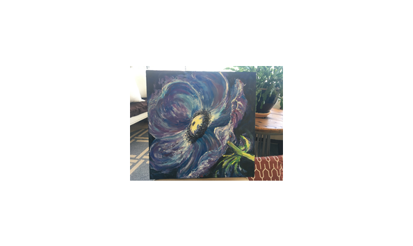 Big image blue poppy