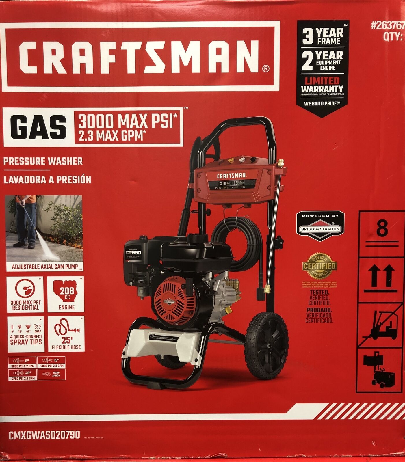 Craftsman 3000 MAX Pressure Washer