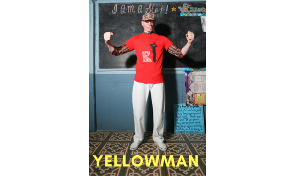 Big image yellow text tall