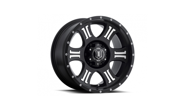 Big image 17 shield wheel matte black machined finish