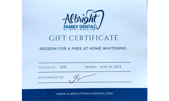 Big image albright certificate