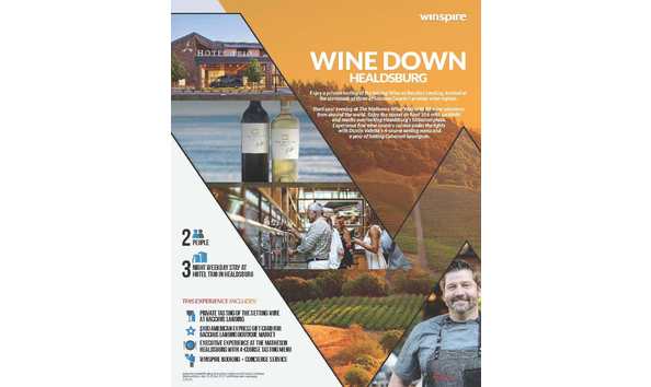 Big image wine down to healdsburg display