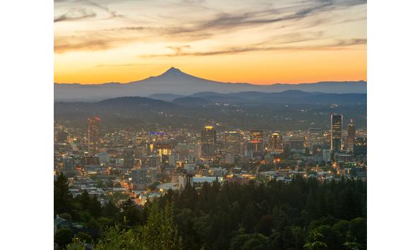 Big image portland and mt hood