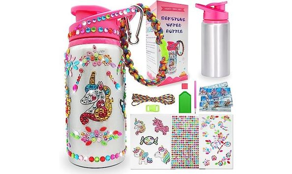 Big image unicorn create a water bottle