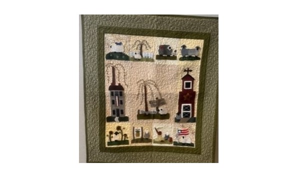 Big image count your blessing wall hangin 29x35 fmv  70.00