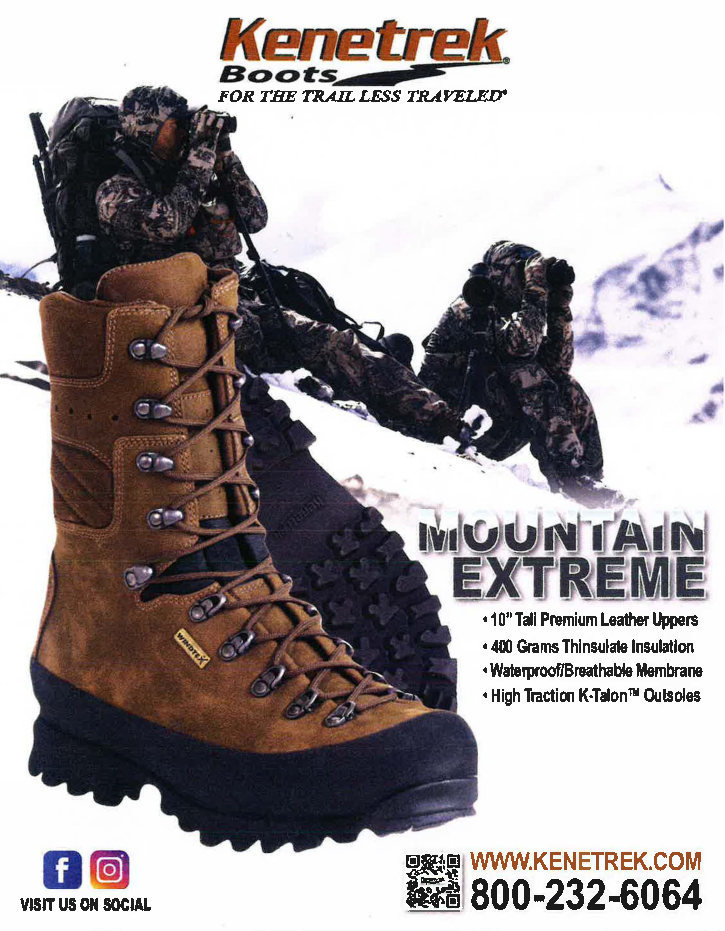 Kenetrek – Bottes De Chasse Montagne Extreme 400 – Cuir