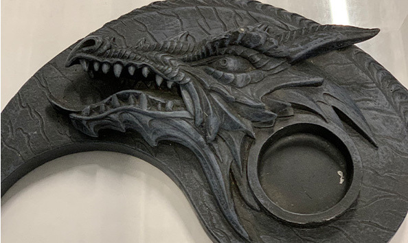 Big image 201806decor006 3   resin dragon candle holder