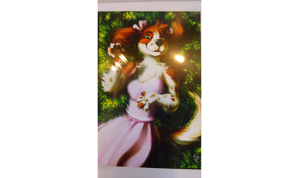 Big image 201809art005   leilia flower anthro dog print