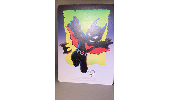 Big image 202211art003   batman beyond mini print 3 of 5