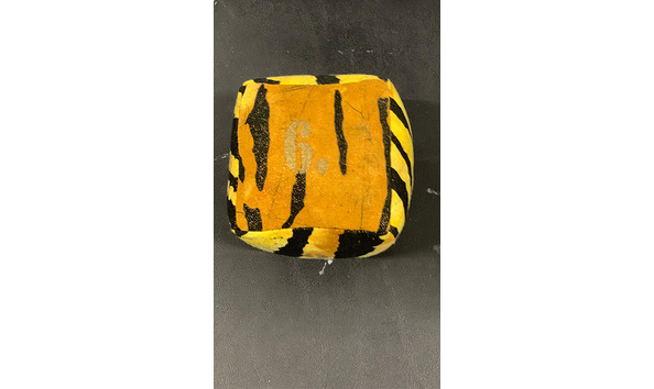 Big image 202307game003   leopard print stuffed 6 sided die 1