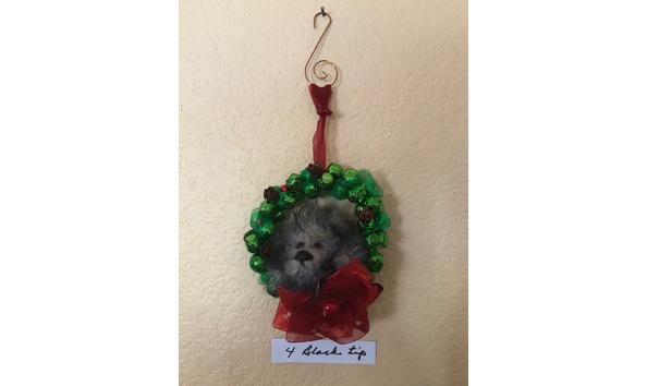 Big image black tip ornament2   donna rotoloni