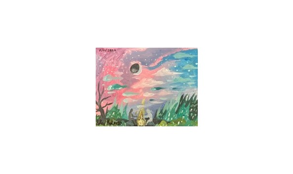 Big image campfire sky