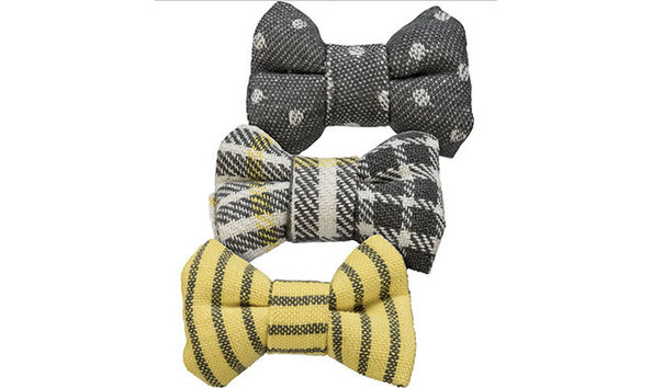 Big image pet bow tie set med dots   jennifer jablonski