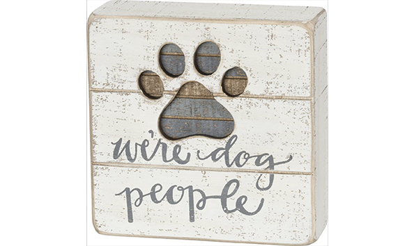 Big image slat box sign dog people   jennifer jablonski