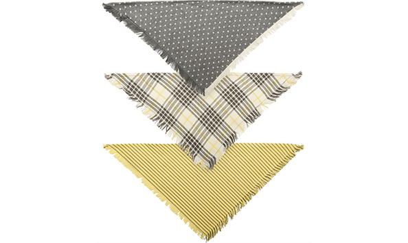 Big image pet bandana set med dots   jennifer jablonski