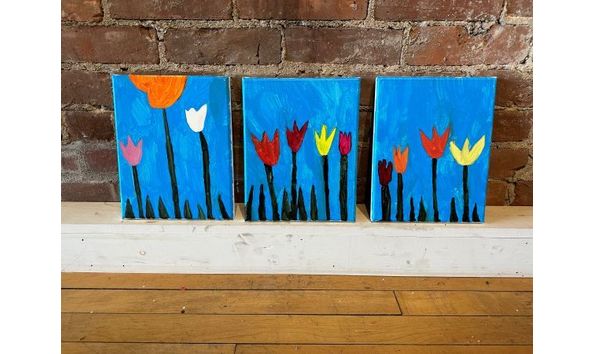 Big image smaller tulips