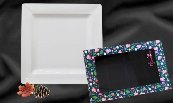 Big image nora fleming square platter