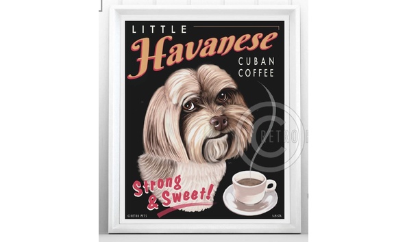 Big image littlehavanesecubancoffeeartprint 1   jennifer jablonski