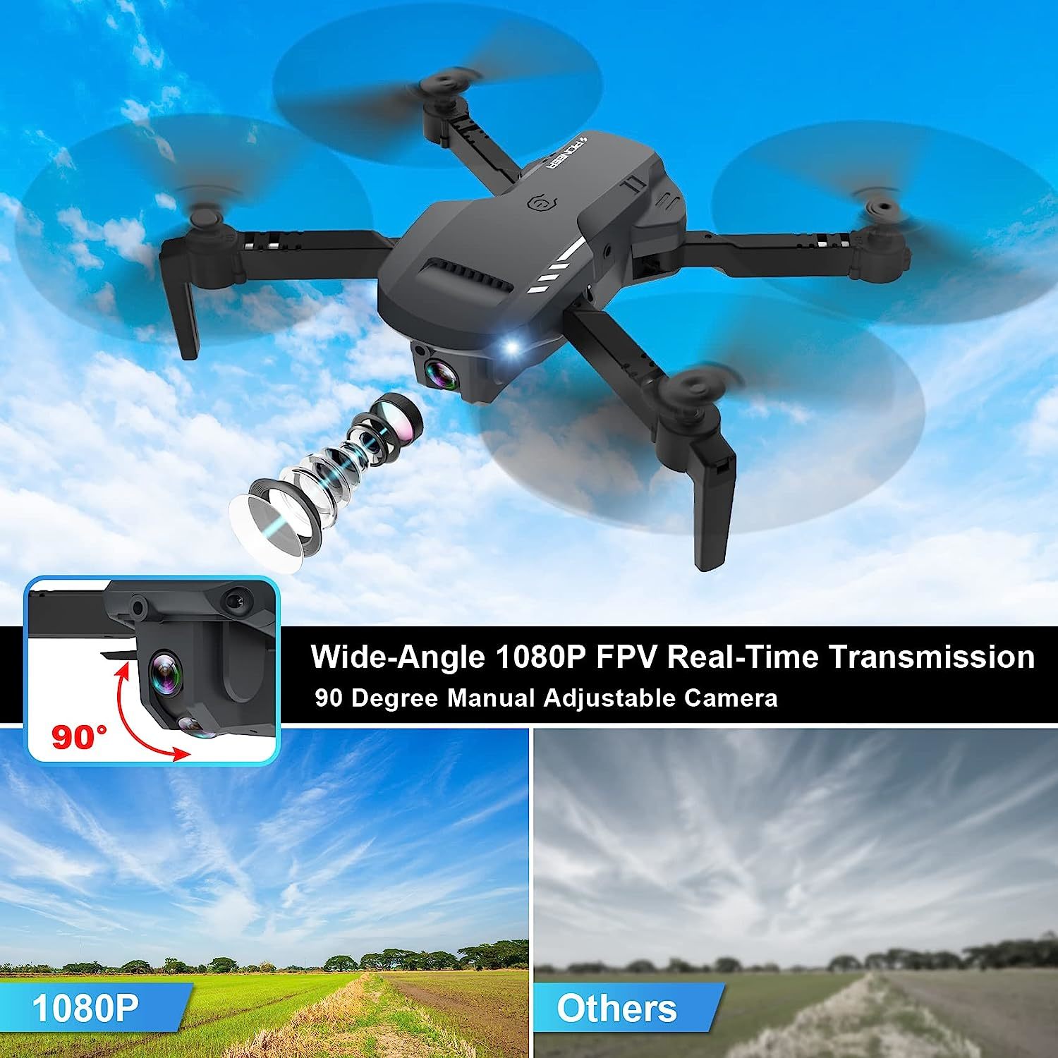 Radclo mini drone with camera