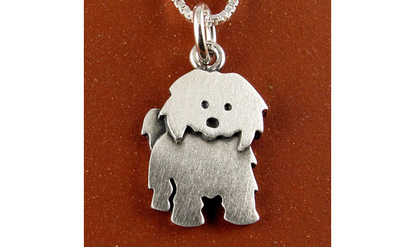 Big image fuzzydogpendant   jennifer jablonski