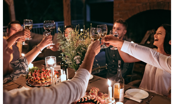 Big image dinner party