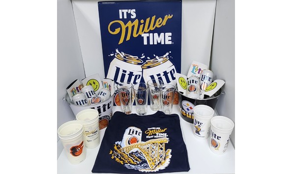 Big image miller lite swag donated by reid s  1 