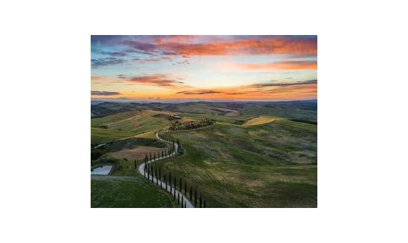 Big image cortona tuscany sunset   1 