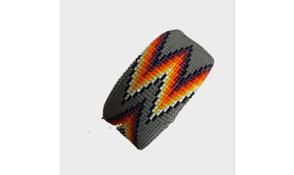 Big image beaded cuff