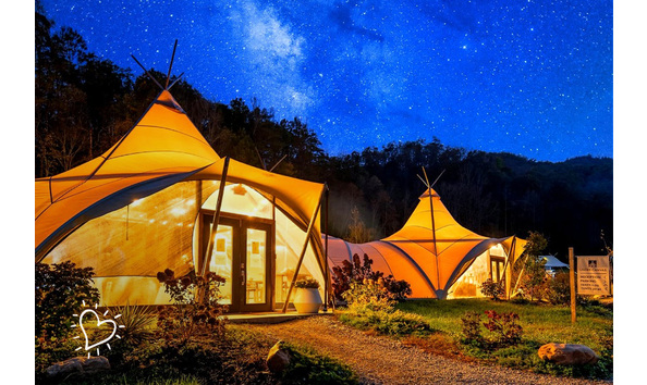 Big image luxgive great smokies glamping 12