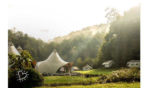 Big image luxgive great smokies glamping 01