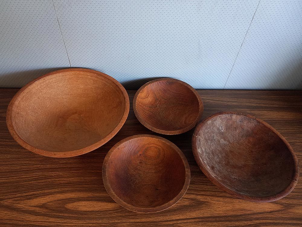 Wooden Nesting Bowls, 4, hand turned by Ron Rifenberg
