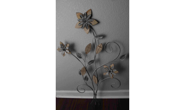 Big image metal floral yard garden decorations