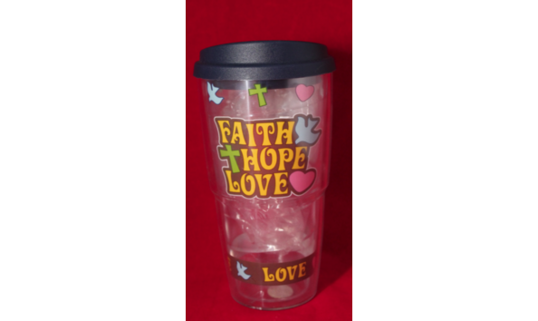 Big image faith hope and love thermo mug