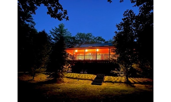 Big image howard pond   view of camp anne marie brown