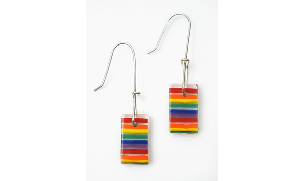 Big image halpin rainbow short earrings   halpin