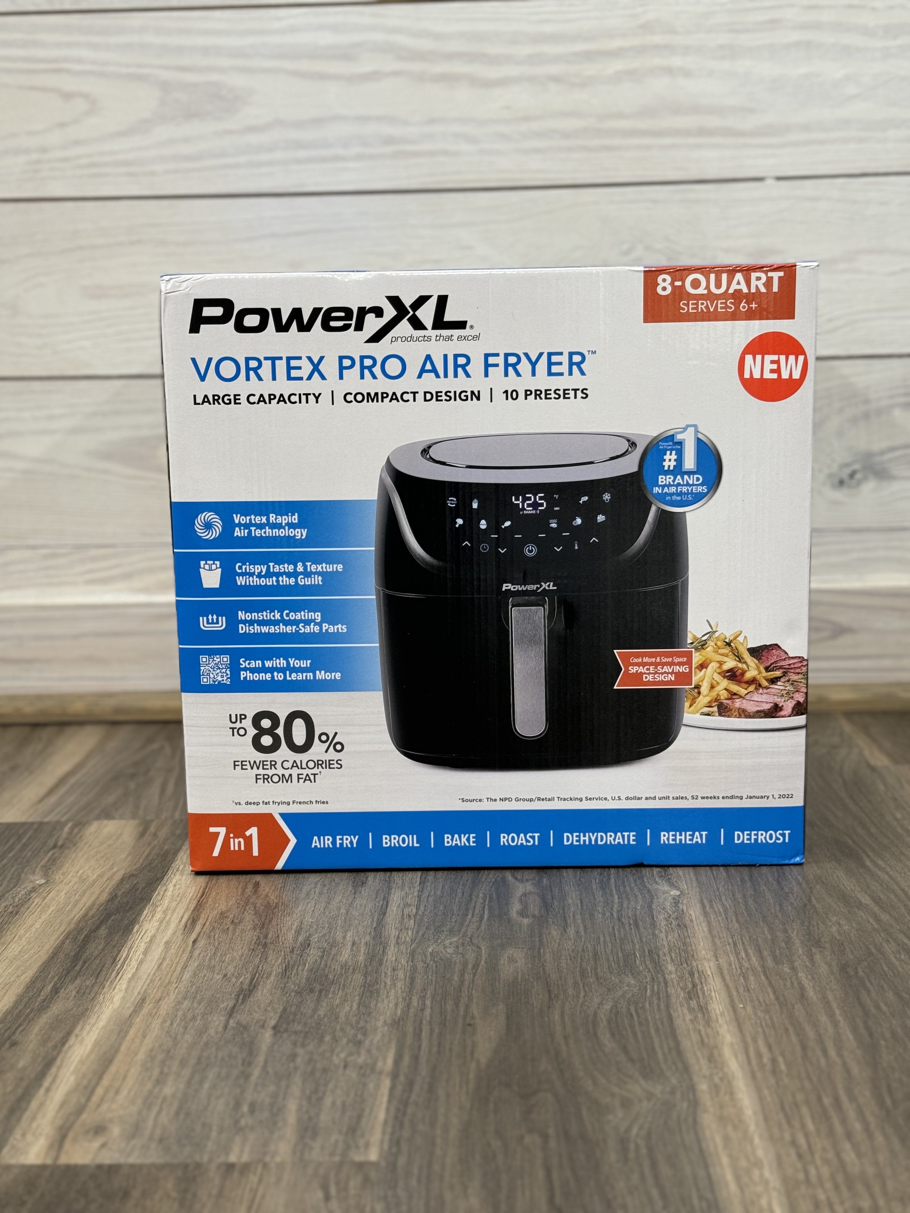 PowerXL Vortex Pro Air Fryer 8 Quart