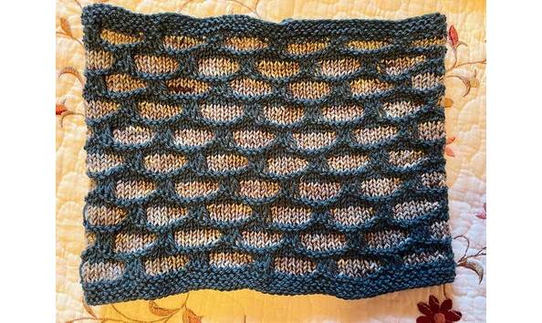 Big image wool honeycomb cowl