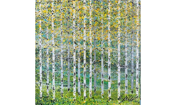 Big image nancy seiler aspen painting