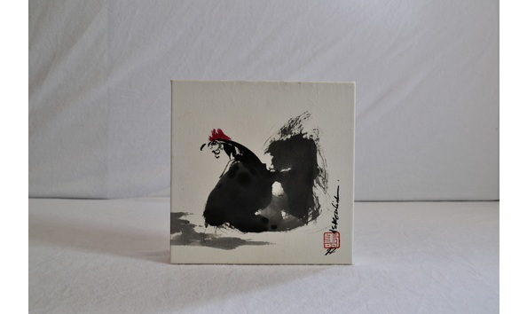 Big image sitting hen