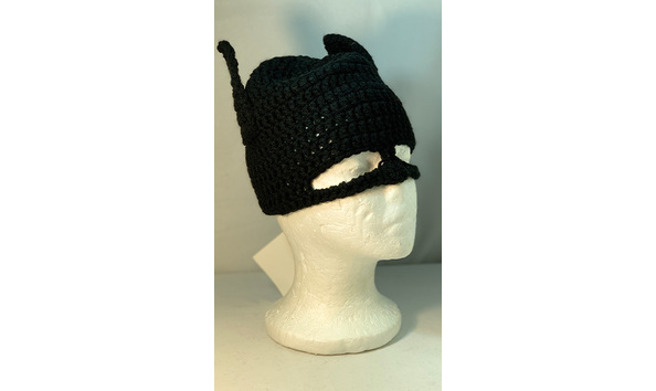 Big image 202304acc007 3   crocheted batman cowl beanie