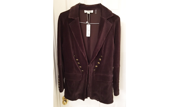 Big image brown short jacket