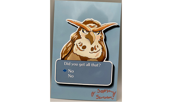 Big image 202211art024   loz owl kaepora gaebora print 6