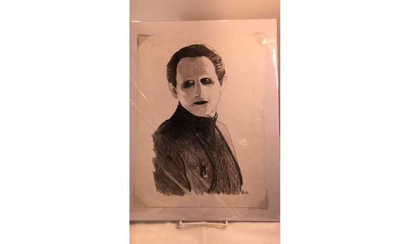 Big image 202206art025   st ds9 three quarters odo b w portrait