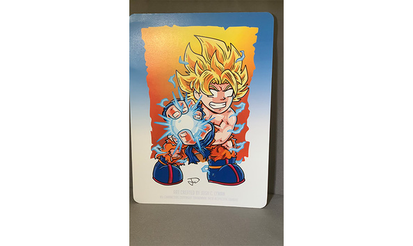 Big image 202211art015   super saiyan goku mini print 5 of 5